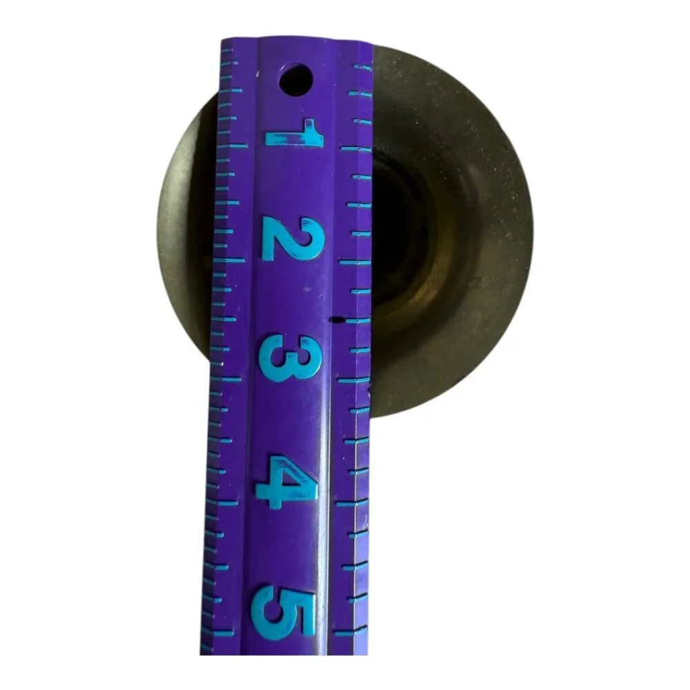 Painted Brass Vase‎